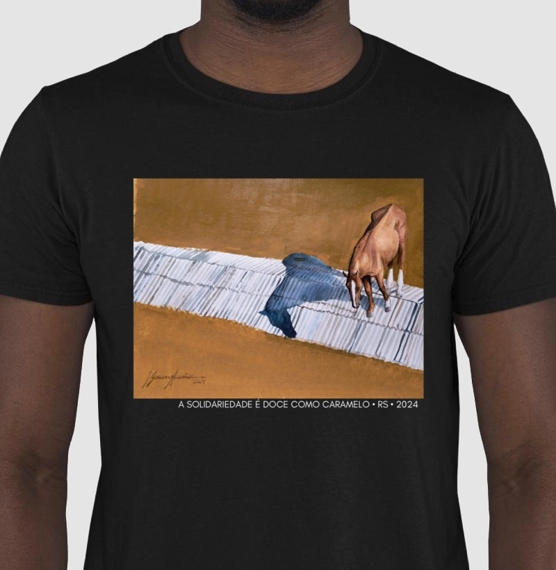 Camiseta Cavalo Caramelo