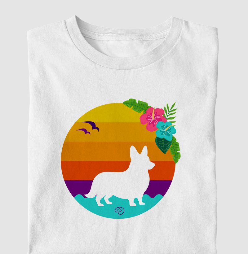 Corgi Sunset