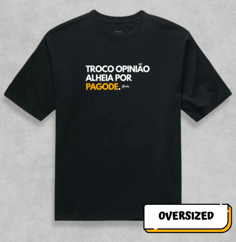 Troco opinião alheia por pagode
