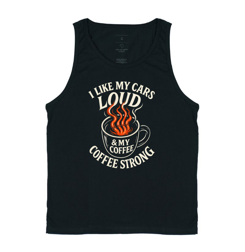 camiseta-garage-motors-kustom-i-like-my-cars-loud-and-my-coffee-strong