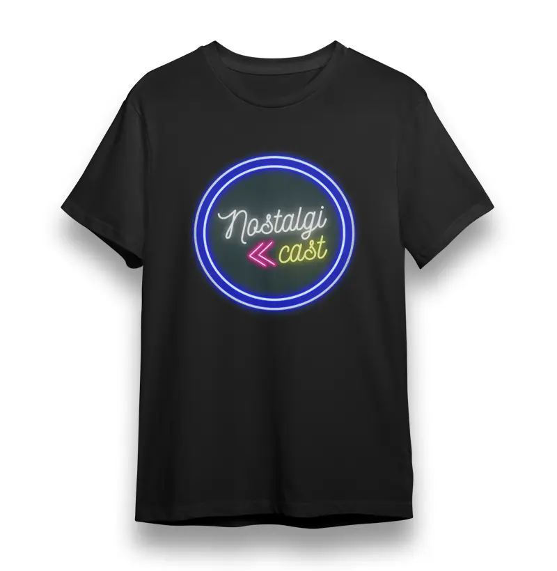 Camiseta Podcast NostalgiCast 