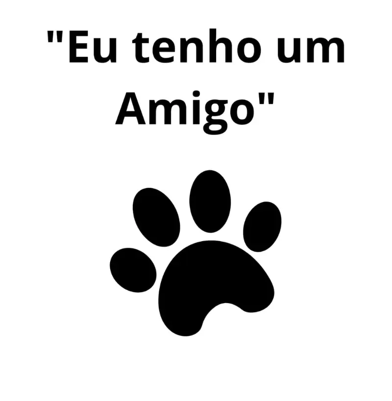 camiseta tenho um amigo