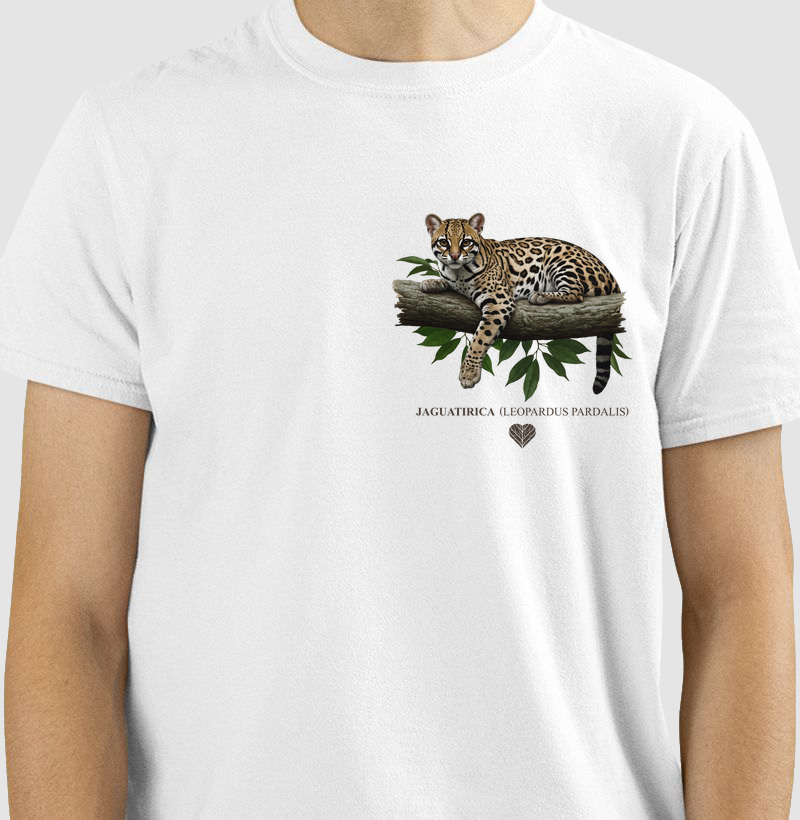 CAMISETA JAGUATIRICA (ESTAMPA PEQUENA)