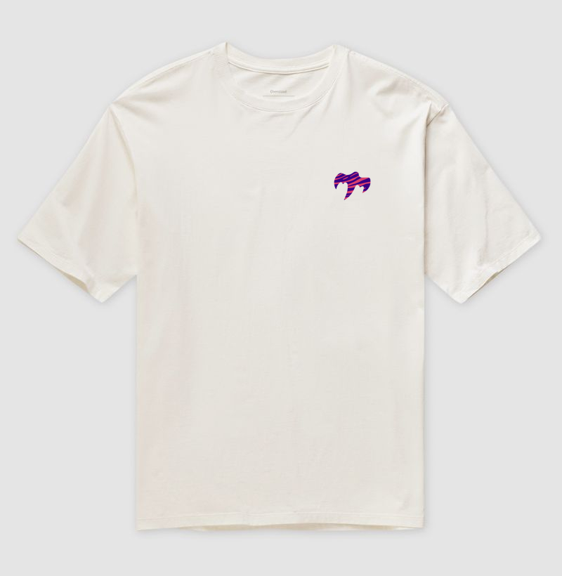 Camiseta Ghosting Oversized
