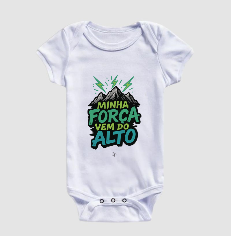 Minha força vem do alto