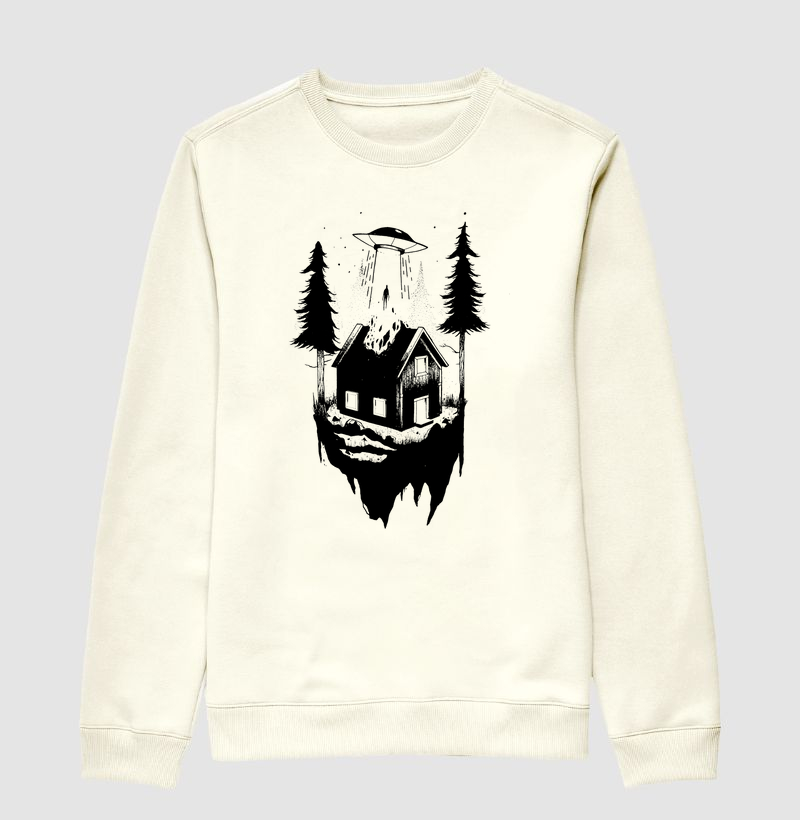 Moletom Suéter - Abdução na Cabana