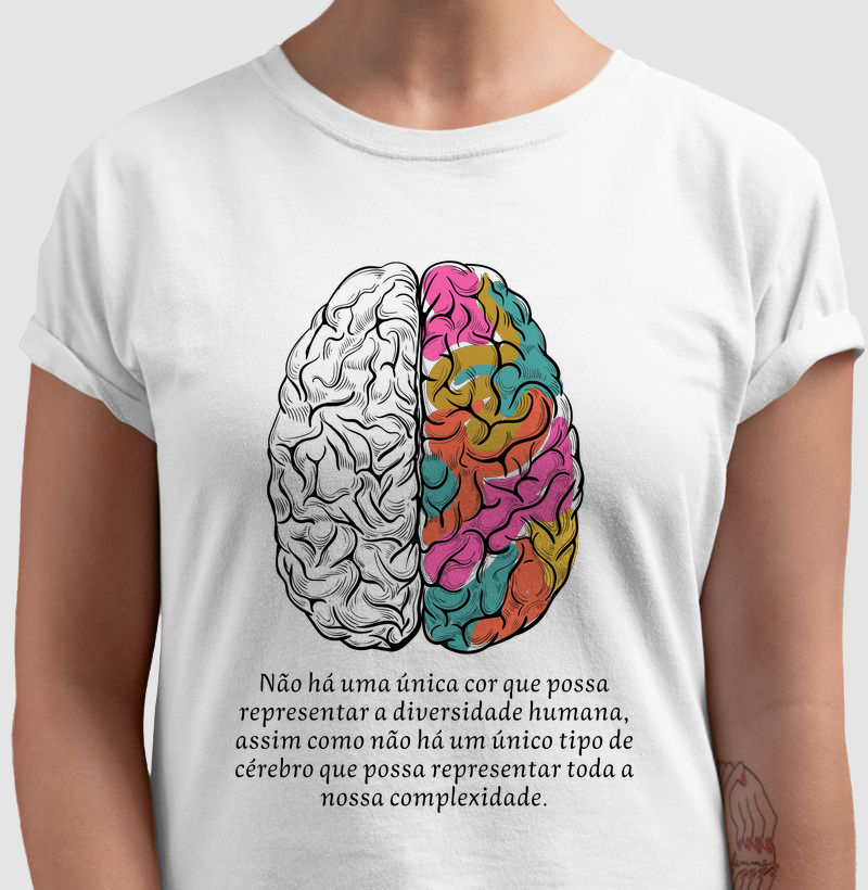 Camiseta-Diversidade humana