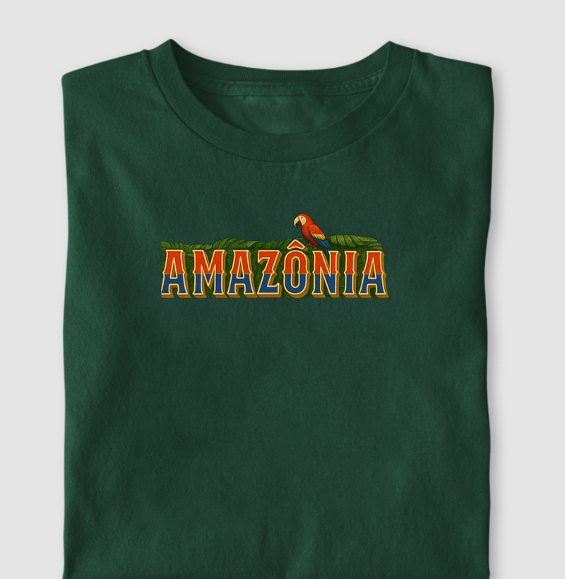 Camiseta Amazônia – Orgulho e identidade na pele