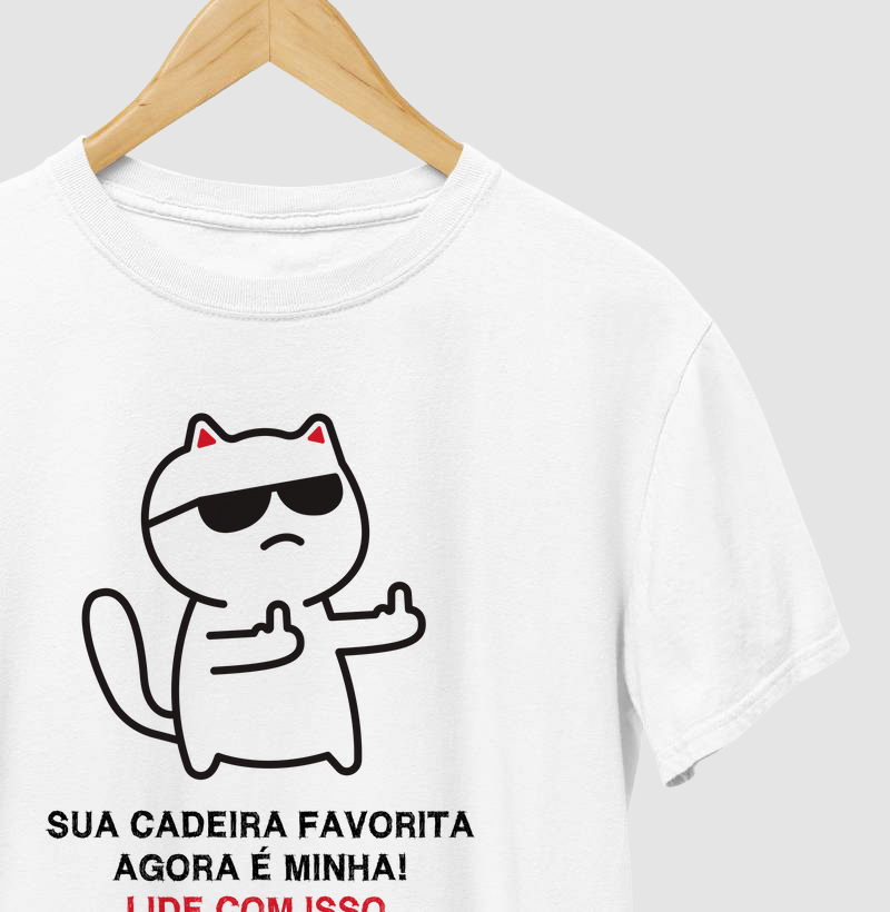 Sua cadeira é minha