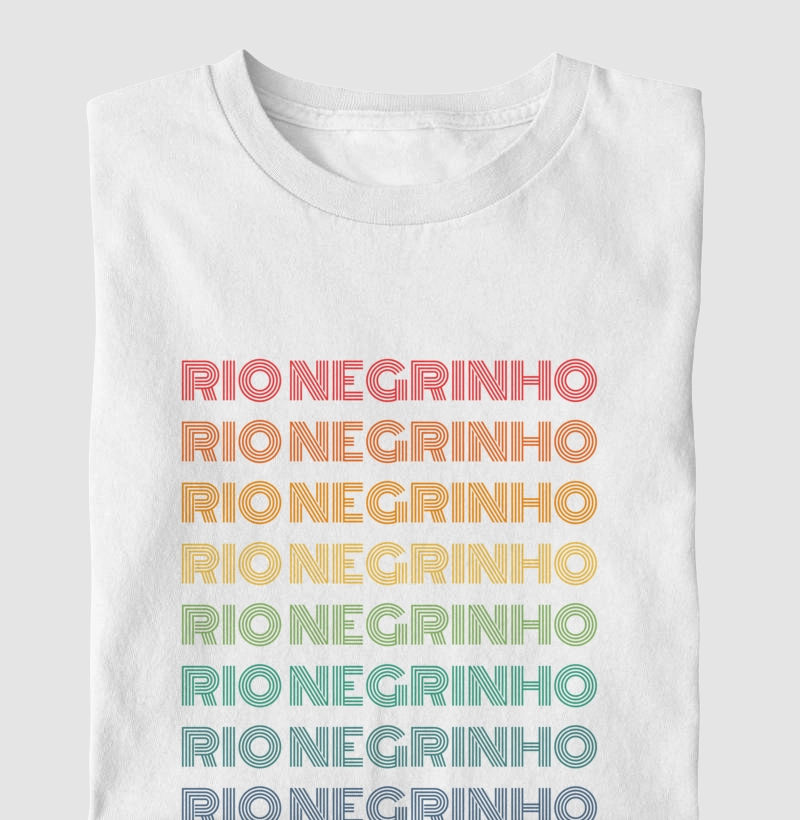 Rio Negrinho Letreiro Retrô