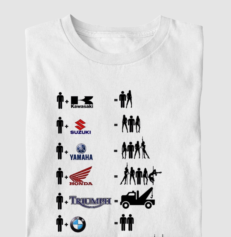 Camiseta Funy Moto marcas