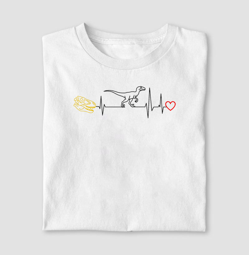 Camisa Algodão Estampada Dinodíaco Premium