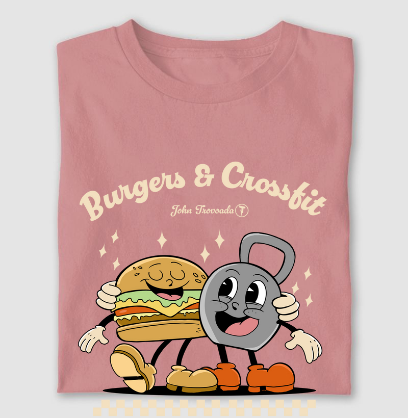 Camiseta Burguers & Crossfit