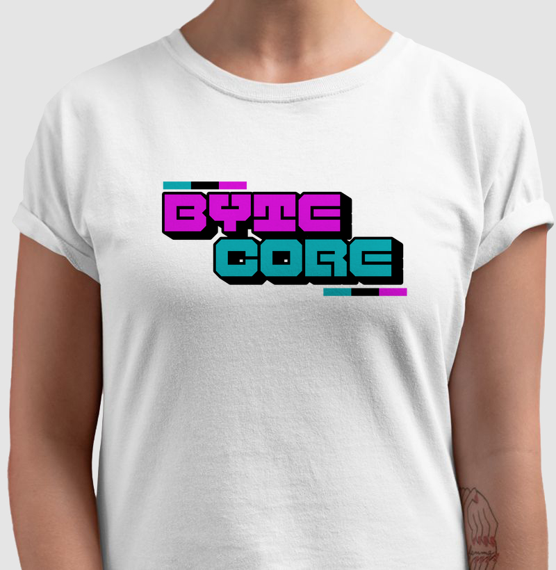 ByteCore: Camiseta - Estilo Tech com Inspiração Futurista
