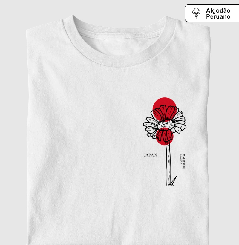 Japão Minimalista | Algodão Peruano