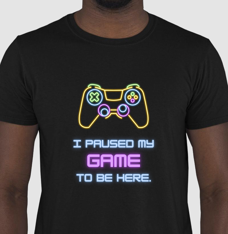 I paused my game to be here