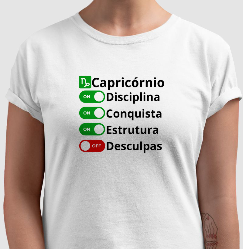 Camiseta Capricórnio CEO