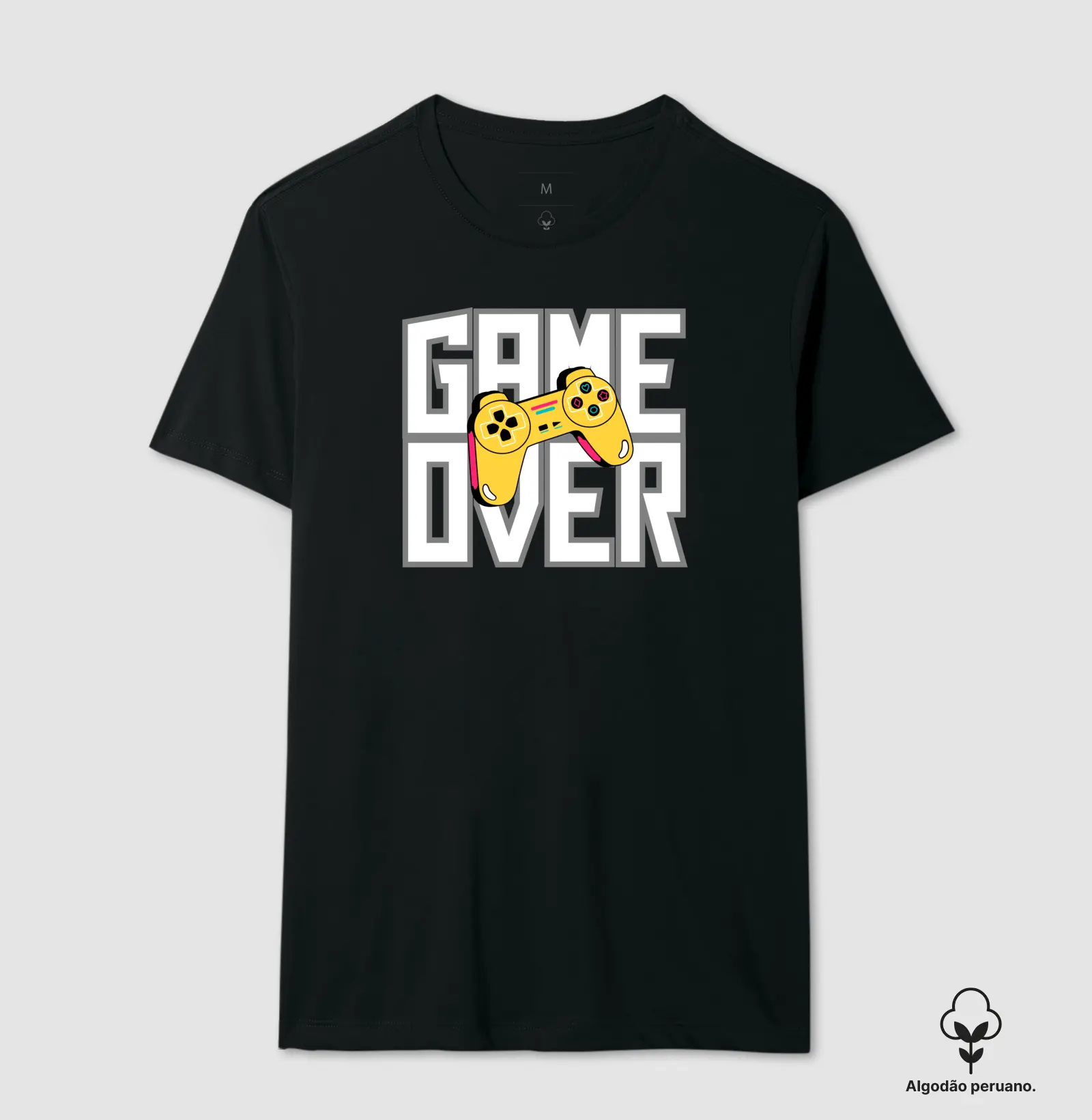 Camiseta Premium - Gamer Over