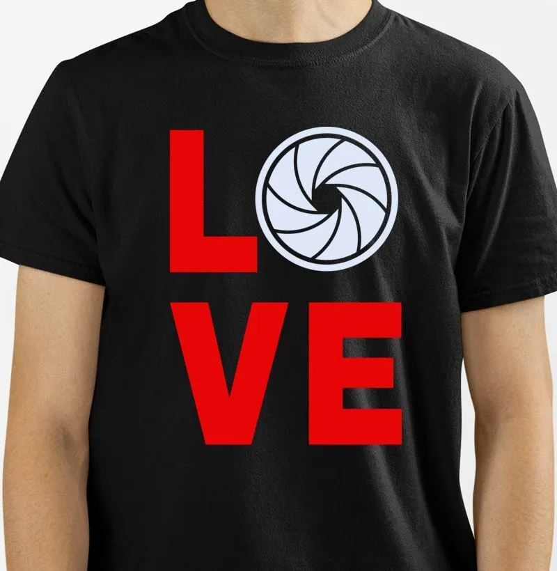 CAMISETA  LOVE  FOTO