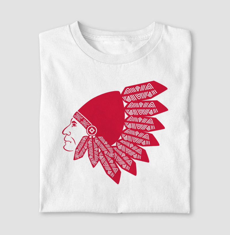 Camiseta Estampada Índio