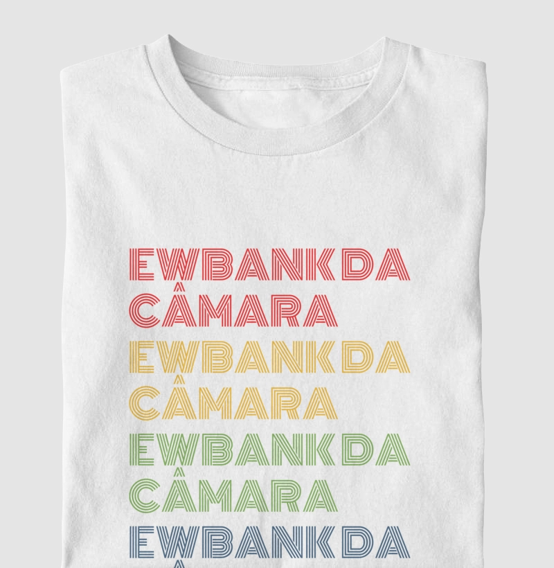 Ewbank da Câmara Letreiro Retrô