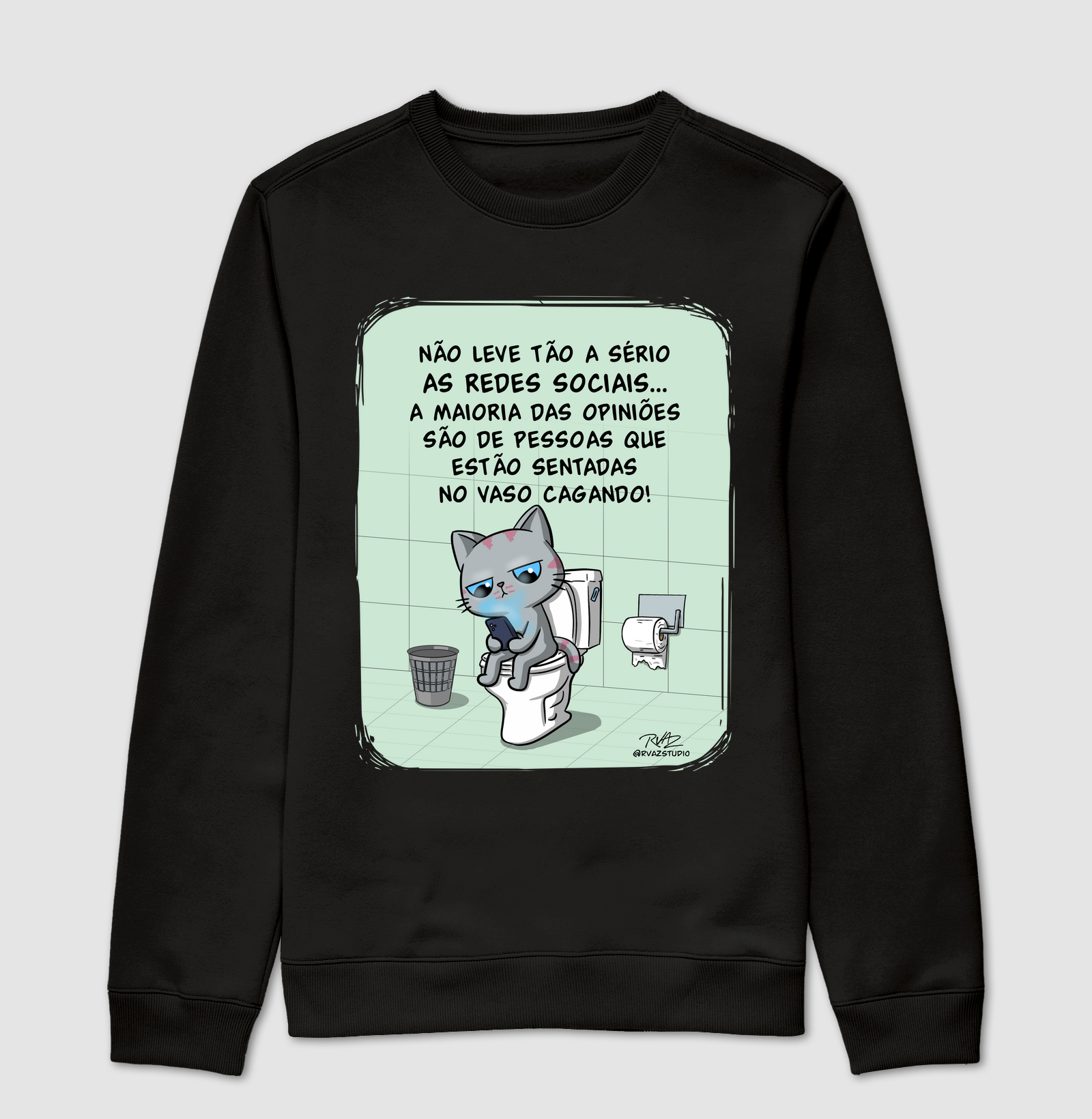 Camiseta Gato Sincero no Vaso