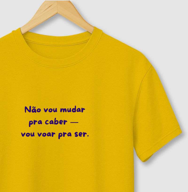 Não Vou Mudar Pra Caber — Vou Voar Pra Ser