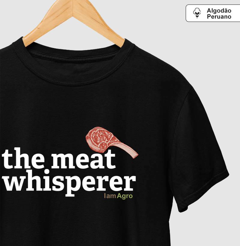 Camiseta Agro - O encantador de carnes