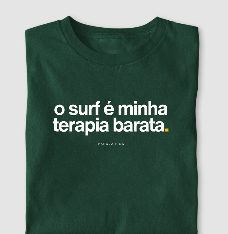 o surf é minha terapia barata.