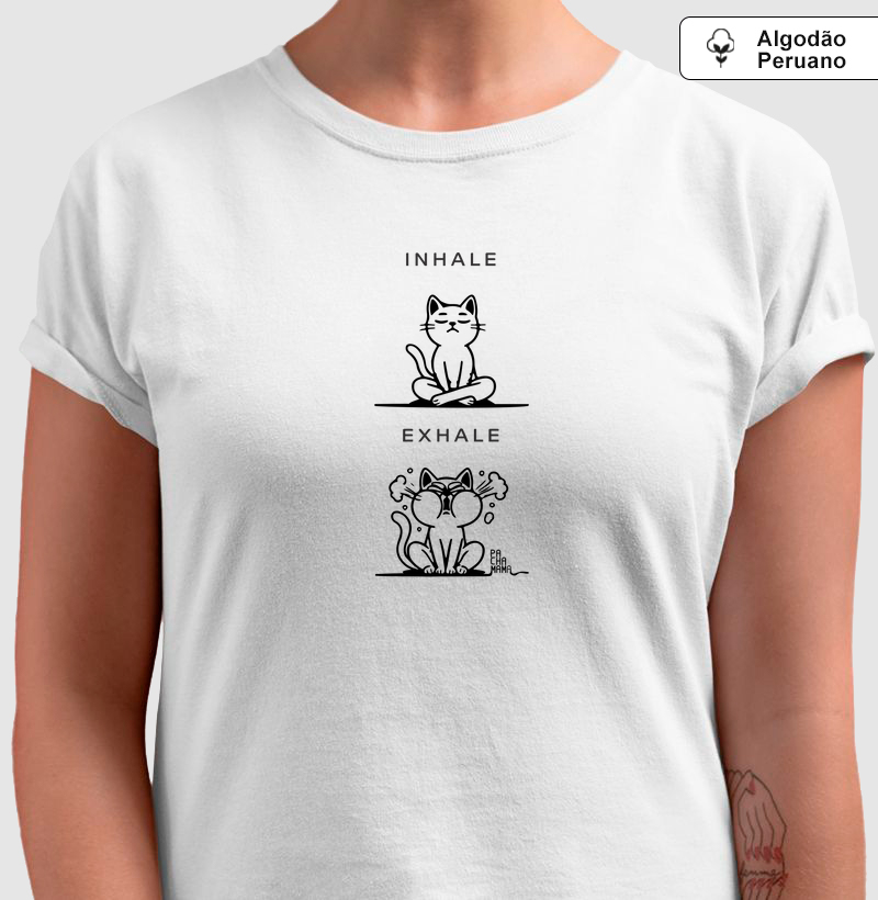 Camiseta Inhale Exhale