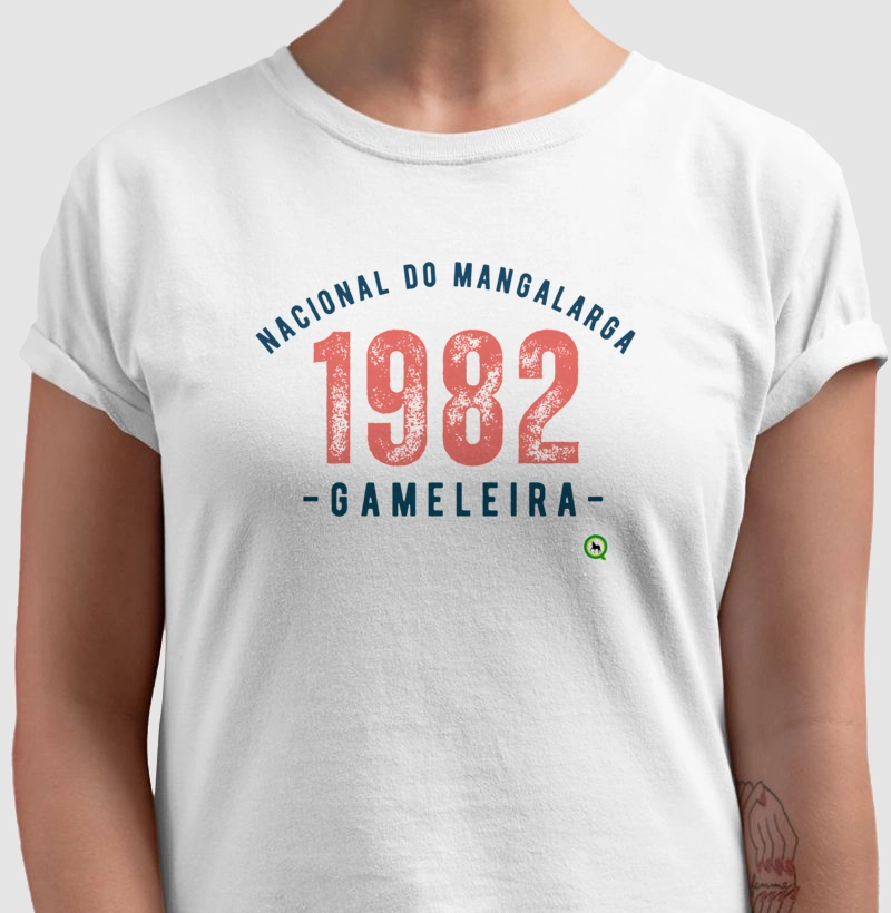 Camiseta Gameleira 1982 - (F)