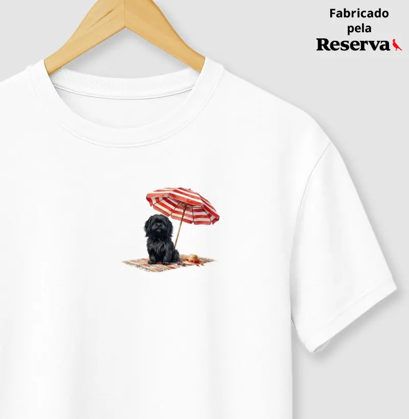 Shih Tzu Preto  - Praia