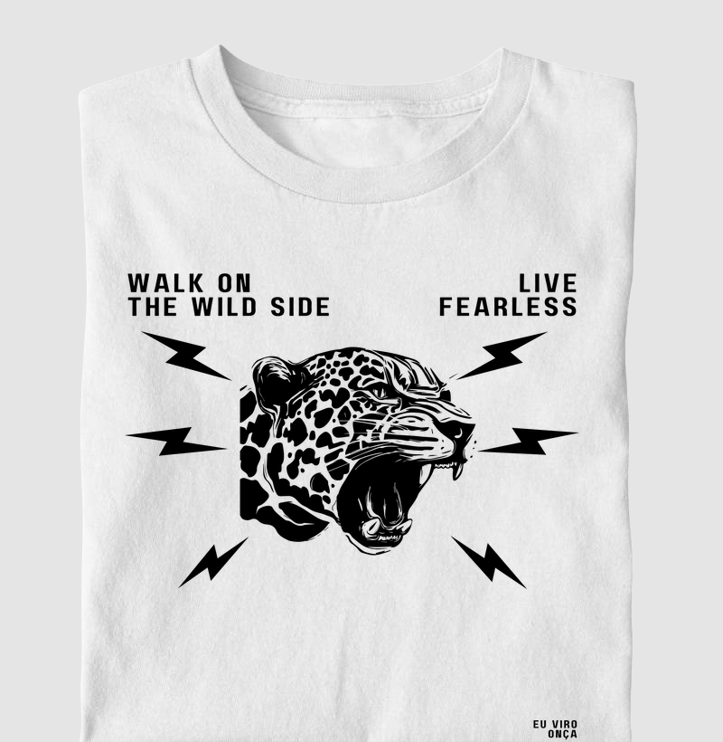 Camiseta Eu Viro Onça