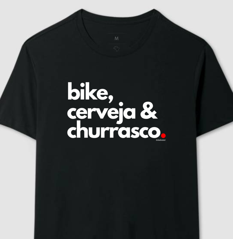 Bike, Cerveja & Churrasco - Cores Diversas