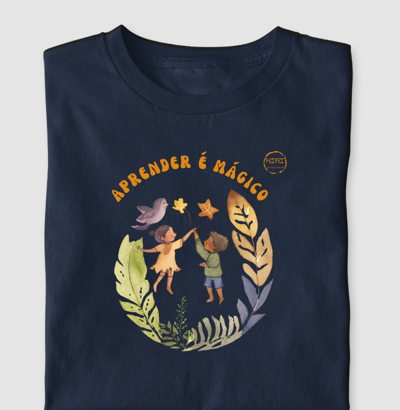 Camiseta KIRI -Aprender É Mágico