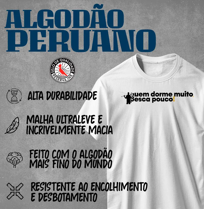 Pesca pouco!