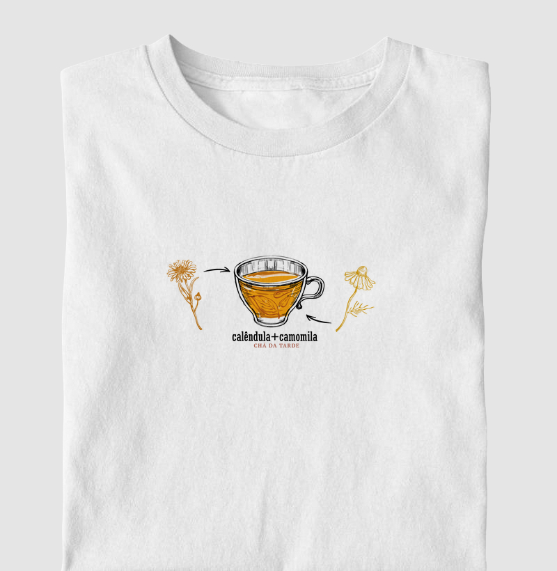 T-shirt Chá Calêndula com Camomila
