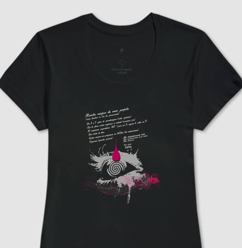 T-SHIRT "SONO" / RECEITA MÁGICA 