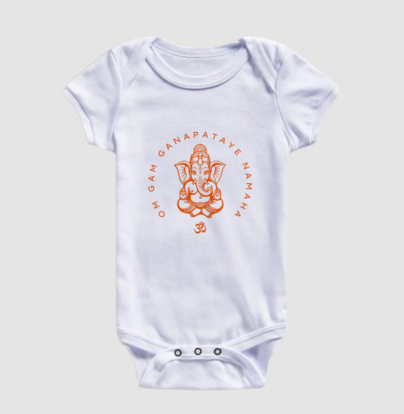 Ganesha - Om Gam Ganapataye Namaha - Laranja