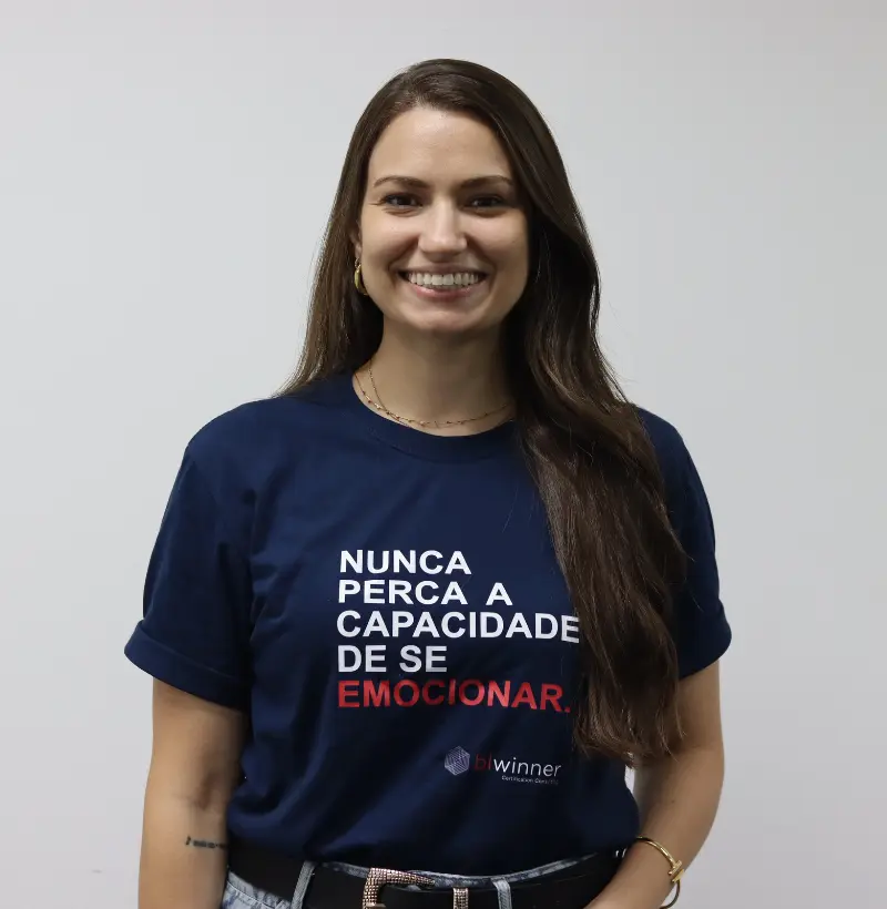 Camiseta Padrão Nunca Perca a Capacidade de se Emocionar