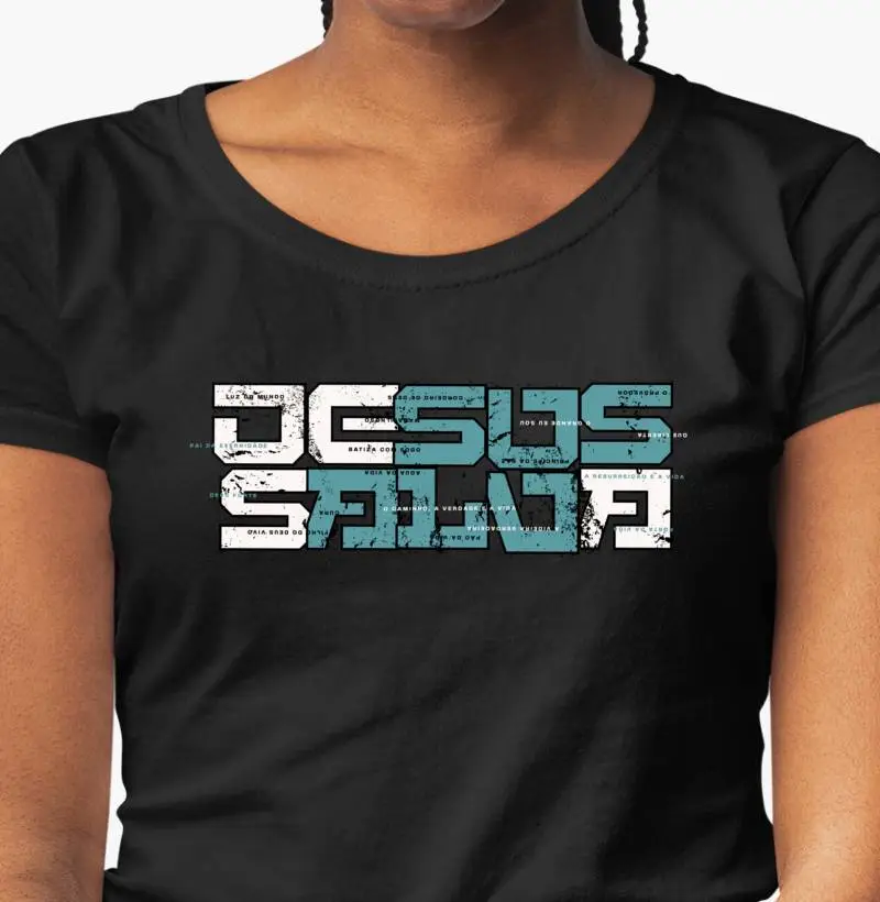 Camiseta Cristã Jesus Salva