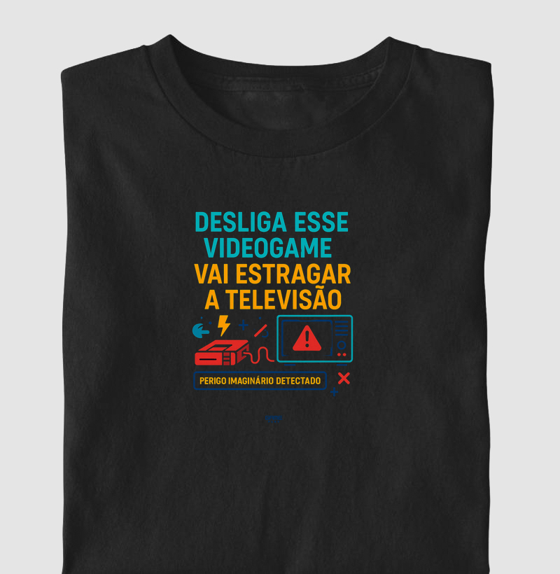 RetroPhrase Desliga Esse Videogame Vai Estragar a Televisão