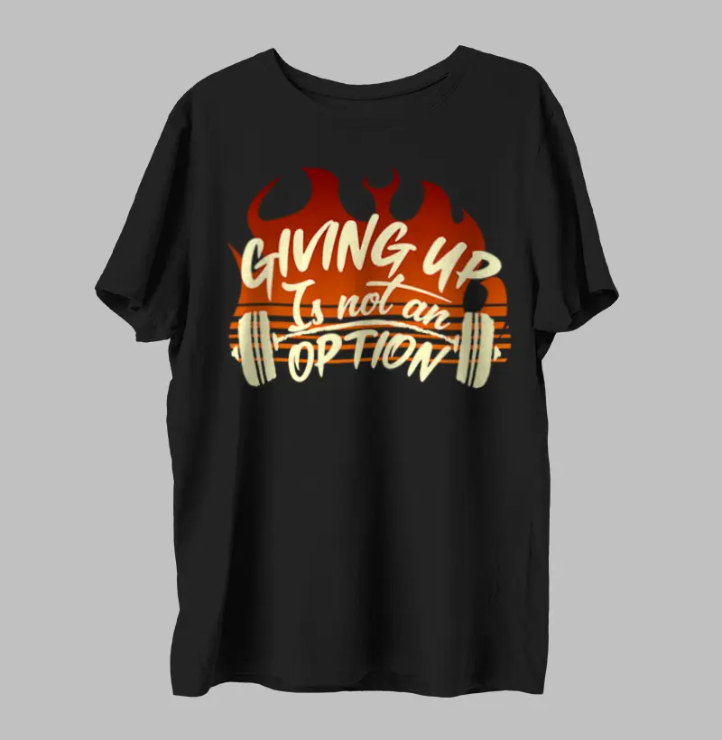 Giving up is not a option