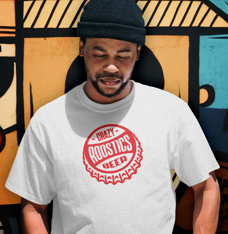 Camiseta Crazy Roostics Beer