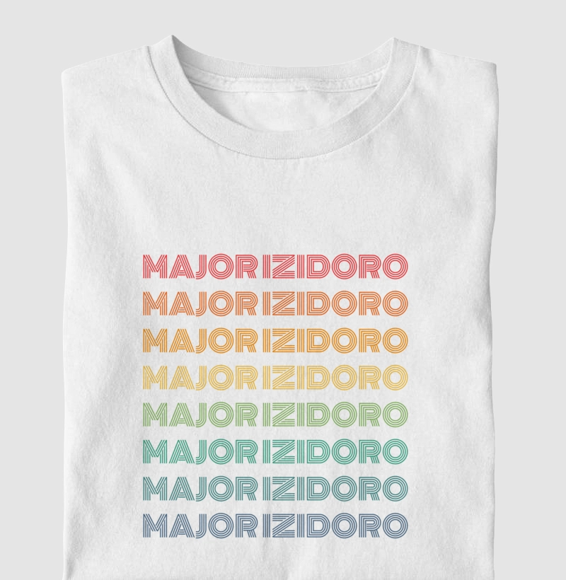 Major Izidoro Letreiro Retrô