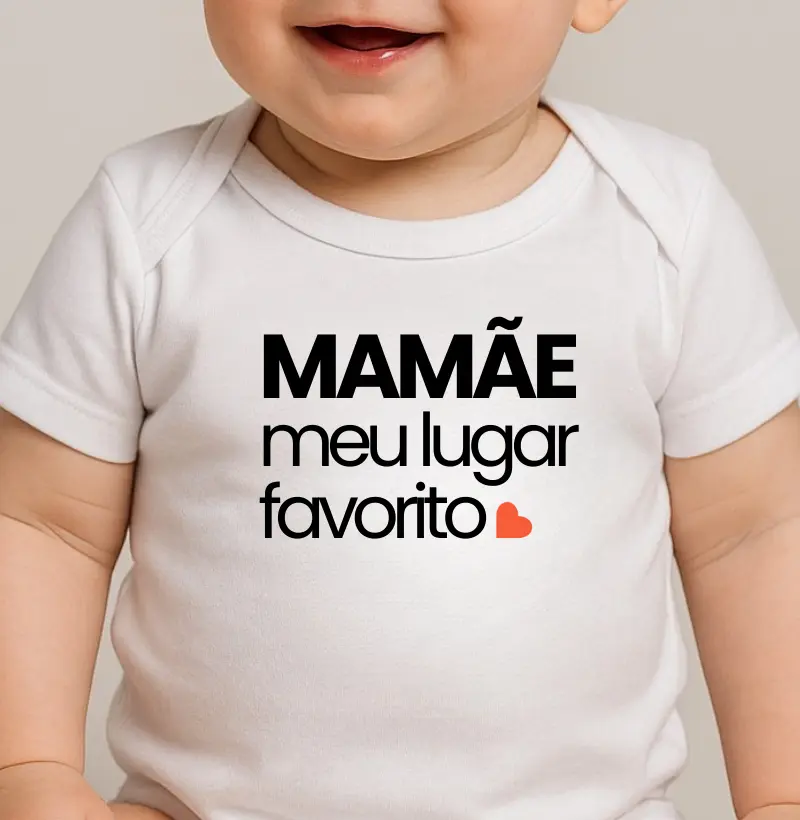 Mamãe, meu lugar favorito.