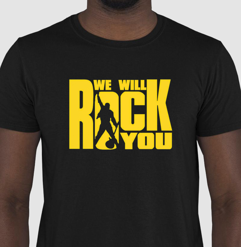 Camiseta We Will Rock You