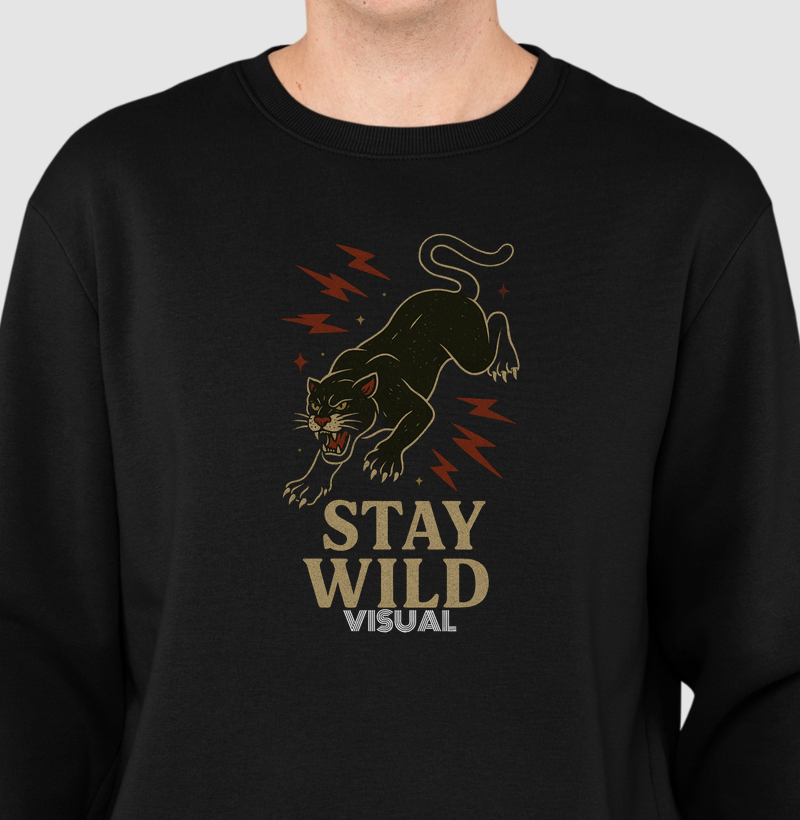 Suéter Moletom Stay Wild - Visual