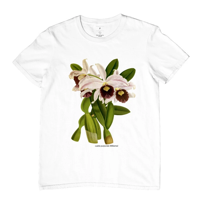 Camiseta Brasilaelia purpurata t-shirt