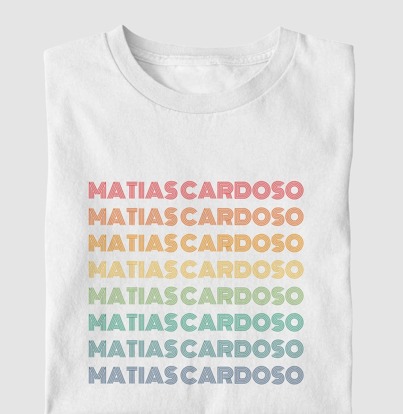 Matias Cardoso Letreiro Retrô
